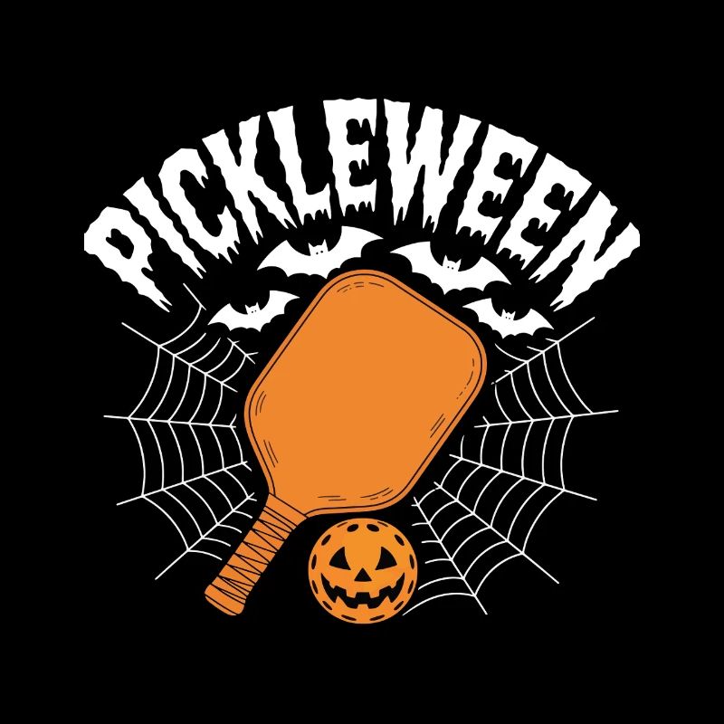 Pickleween Pickleball Funny Halloween