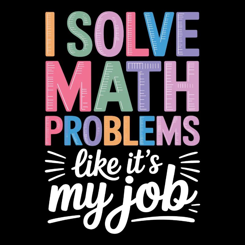 Ich Löse Matheprobleme Wie Ein Beruf Math Lehrer