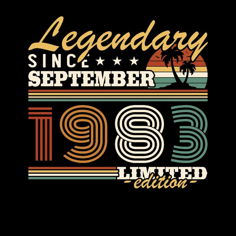 September 1983 Vintage Geburtstagsgeschenk