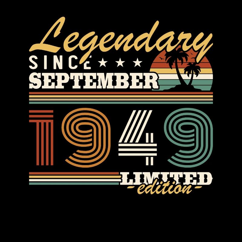 September 1949 Vintage Jubiläumsgeschenk