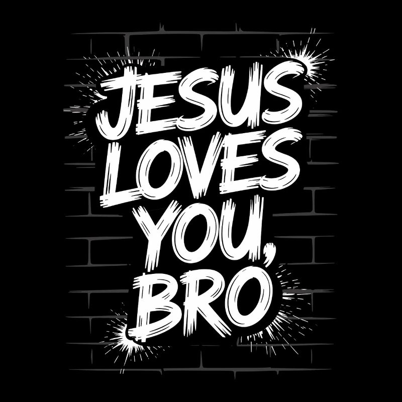 Jésus t'aime, mon frère - Message inspirant