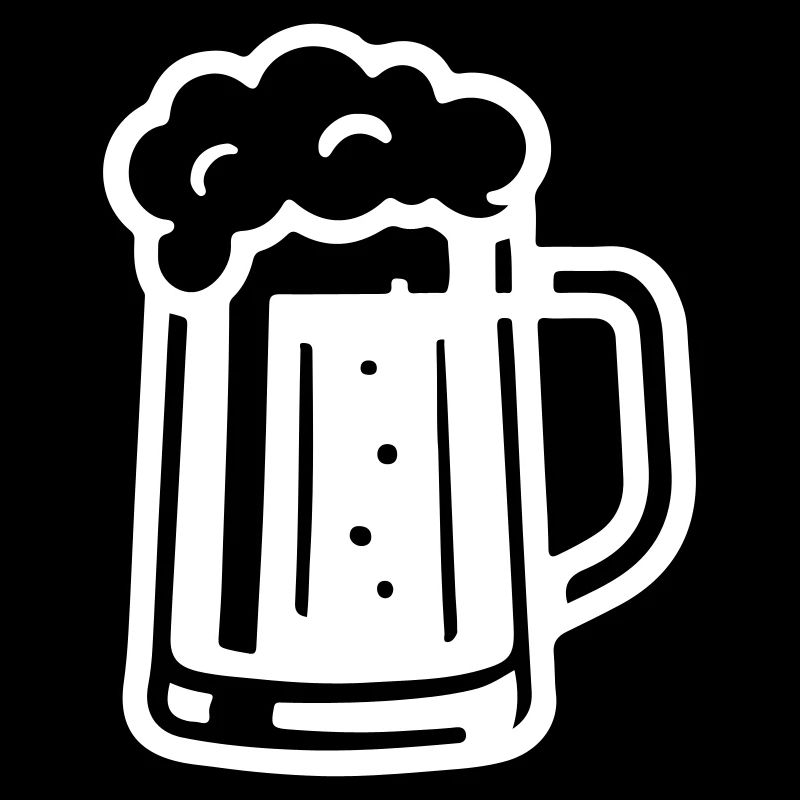 Bier Glas Bierkrug Symbol