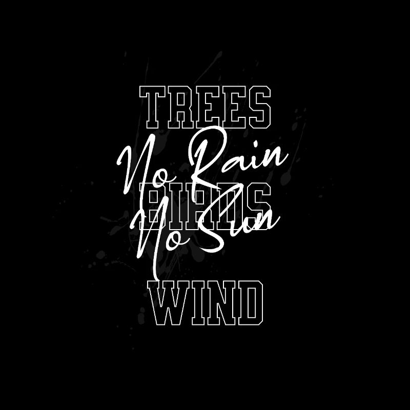 Forests and Wind Creative Print