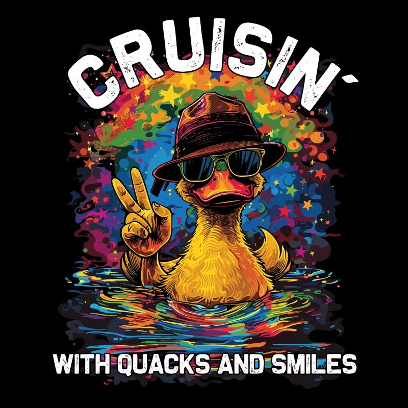 Rubber duck crew enjoys cruise