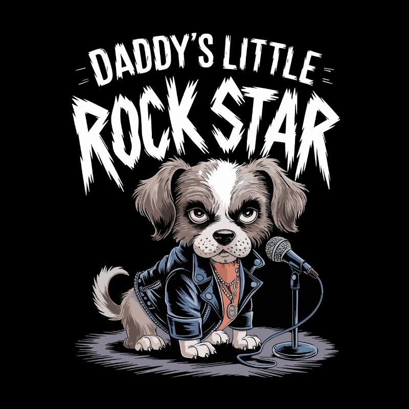 Hündischer mit Lederjacke