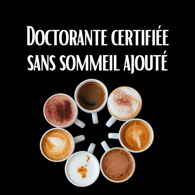 Certified PhD student with no added sleep