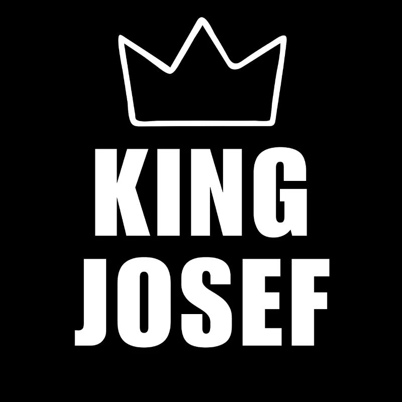 Josef Name mit Buchstabe J - King Crown Hemd