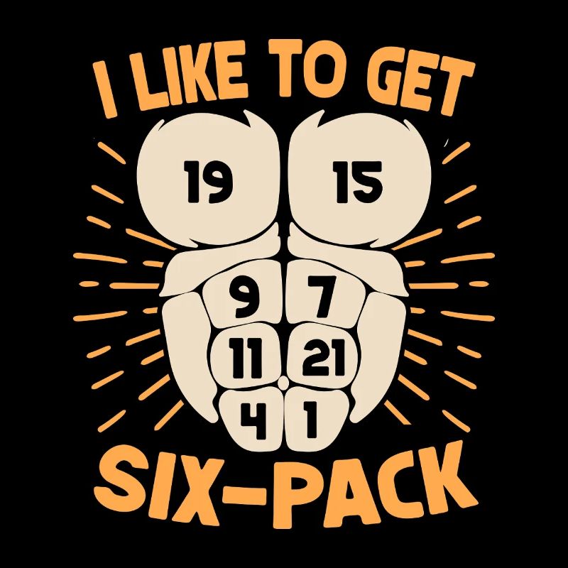 Jeu de bingo J’aime obtenir un pack de six Bingo