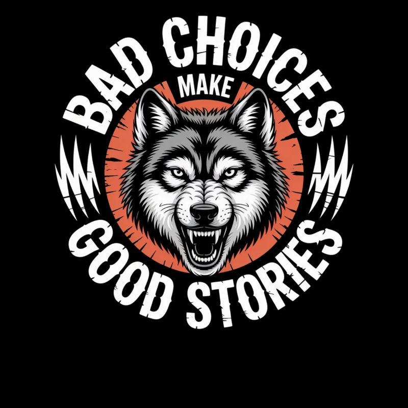 Bad Choices Make Good Stories Wolf