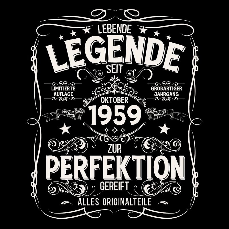 66e anniversaire Original Octobre Millésime 1959