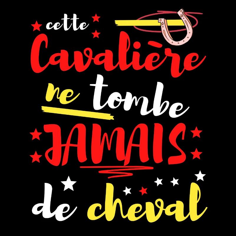 Cette Cavaliere Ne Tombe JAMAIS de cheval