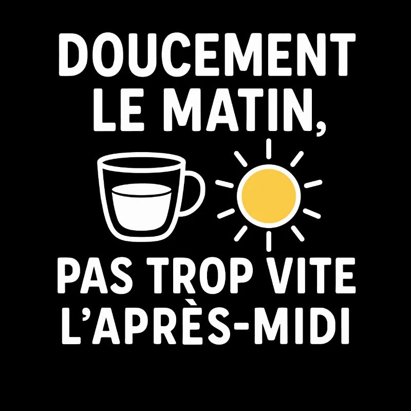 Doucement le Matin, Pas Trop Vite l’Après-Midi