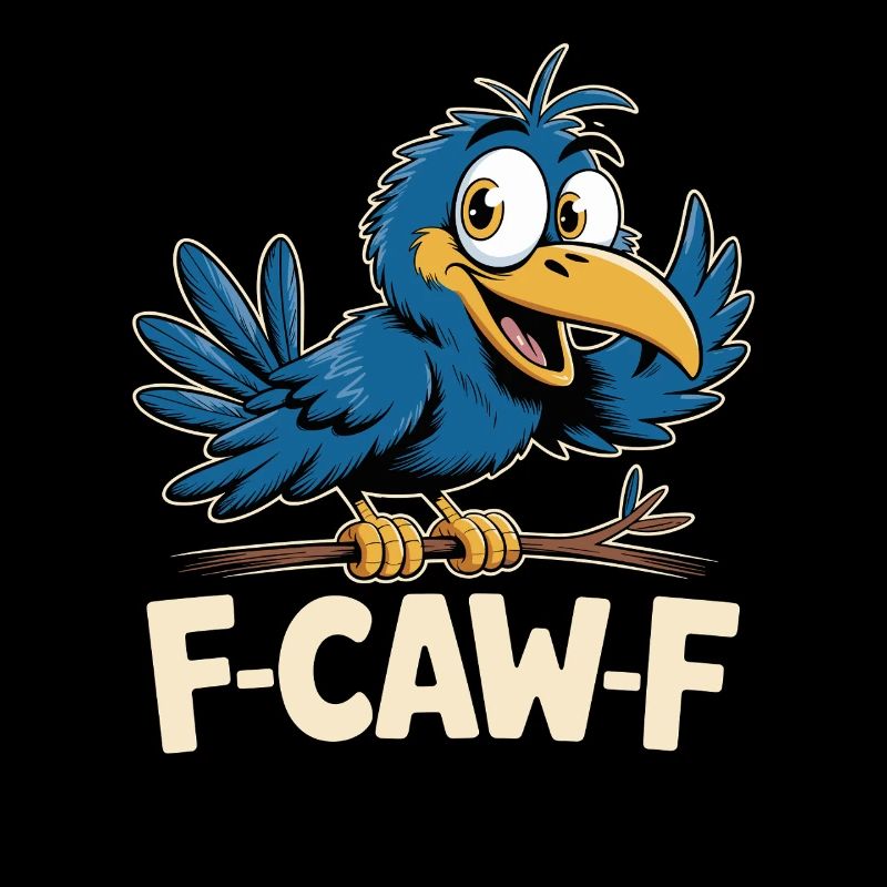 F-Caw-F Meme Crow