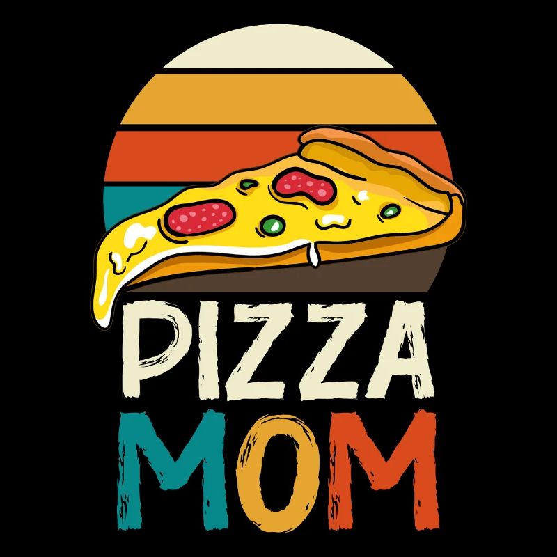 Pizza Mom Slice Retro