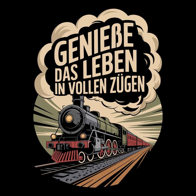 Train Profitez pleinement de la vie Chemin de fer
