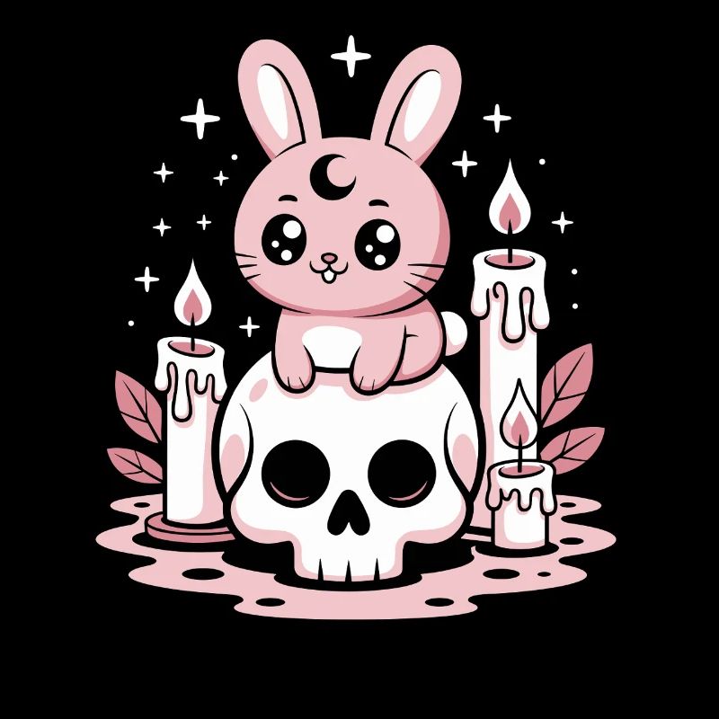 Lapin Goth Kawaii Pastel