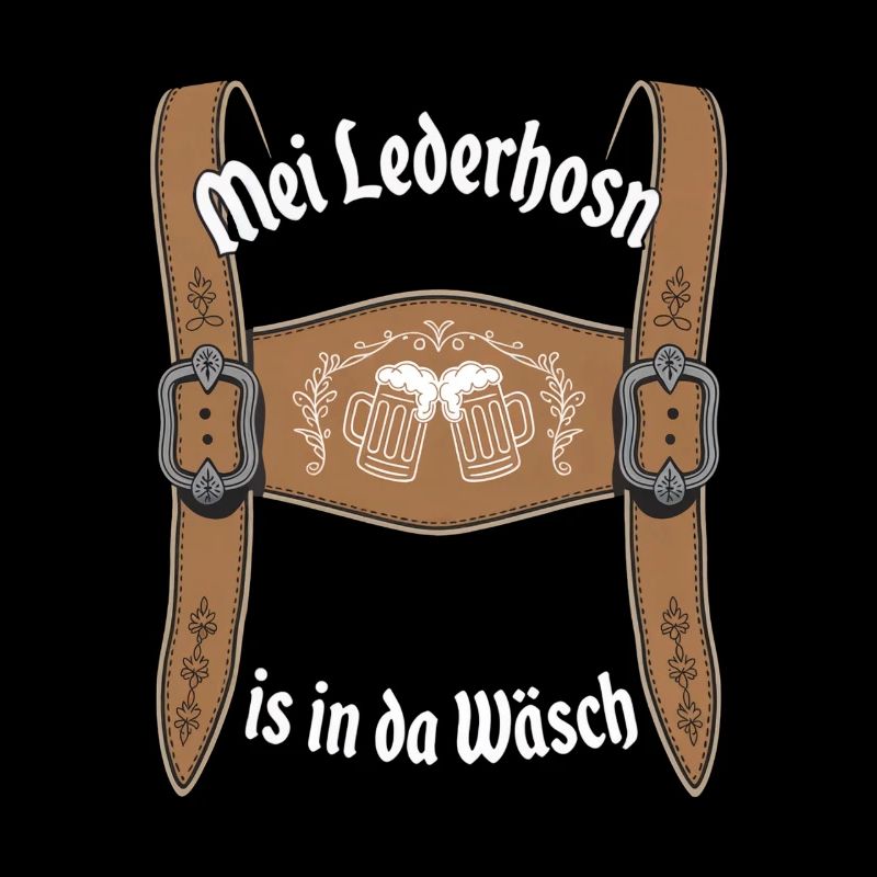 Mei Lederhosn Is In Da Wäsch Bier