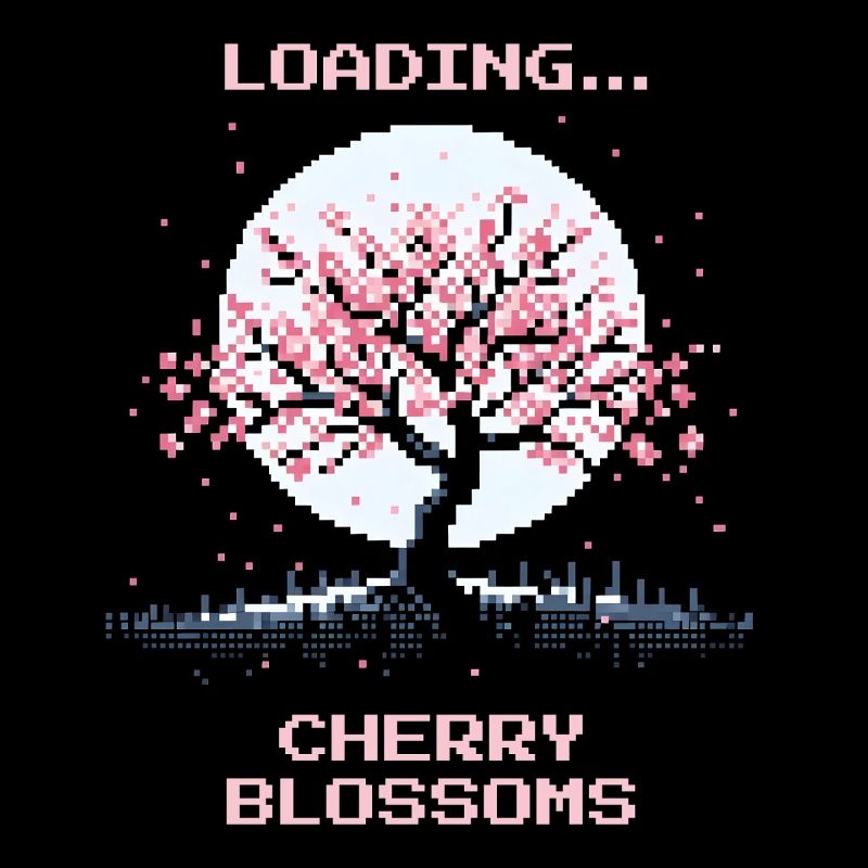 Loading: Cherry Blossoms | Sakura Season Japan