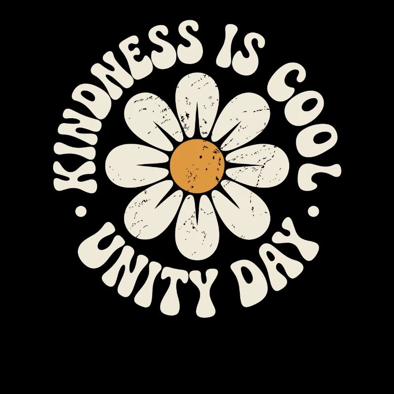 Freundlichkeit Ist Cool Retro Schöne Botschaft