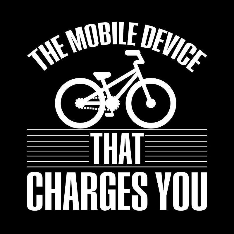 Fahrrad Stromwitz Maillot de cyclisme Funny Bicycle Tee