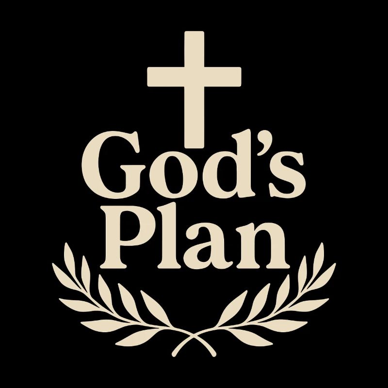 God's Plan Cross Logo