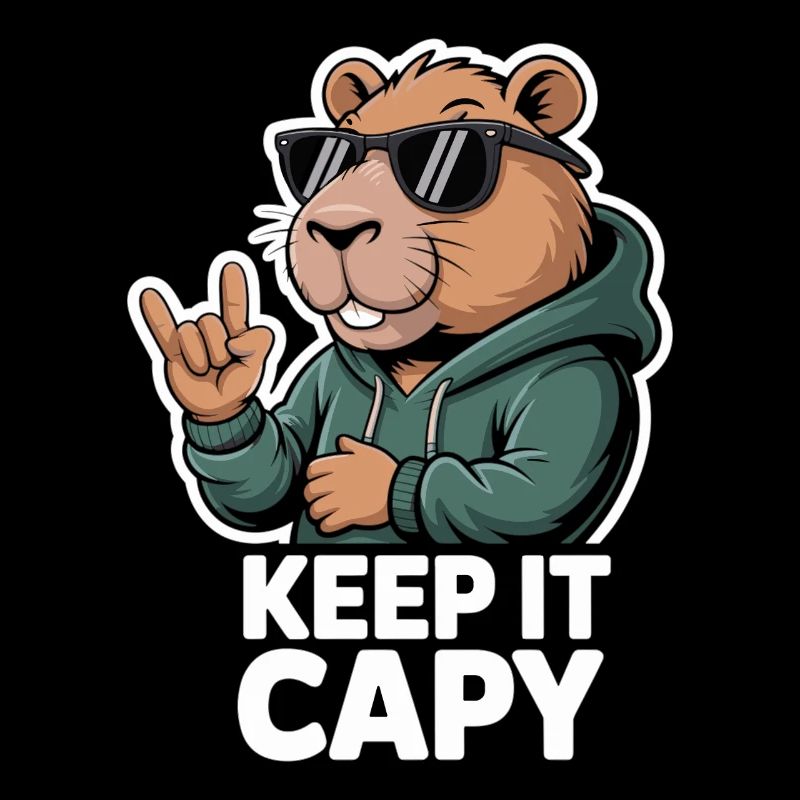 Capy Bear Rockout Keep It Capy