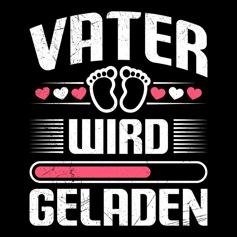 Zukünftiger VATER WIRD GELADEN Vaterschaft Lustig