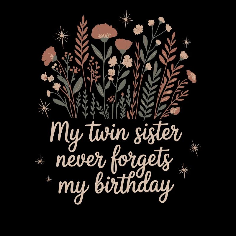 Zwillinge Zwillingsschwester Geburtstag