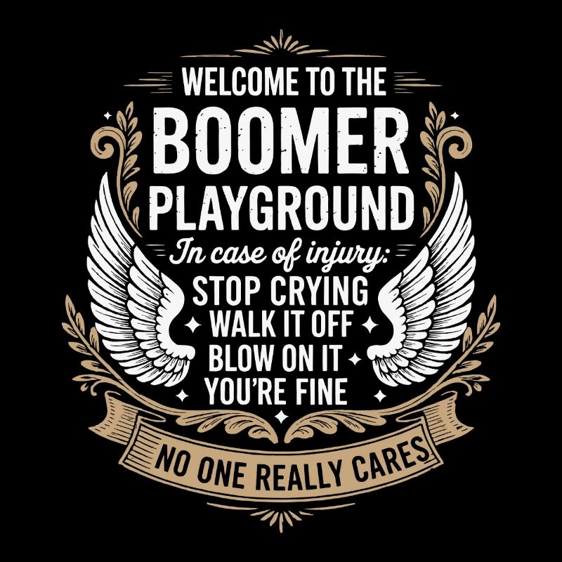 Thème des ailes de terrain de jeu Boomer