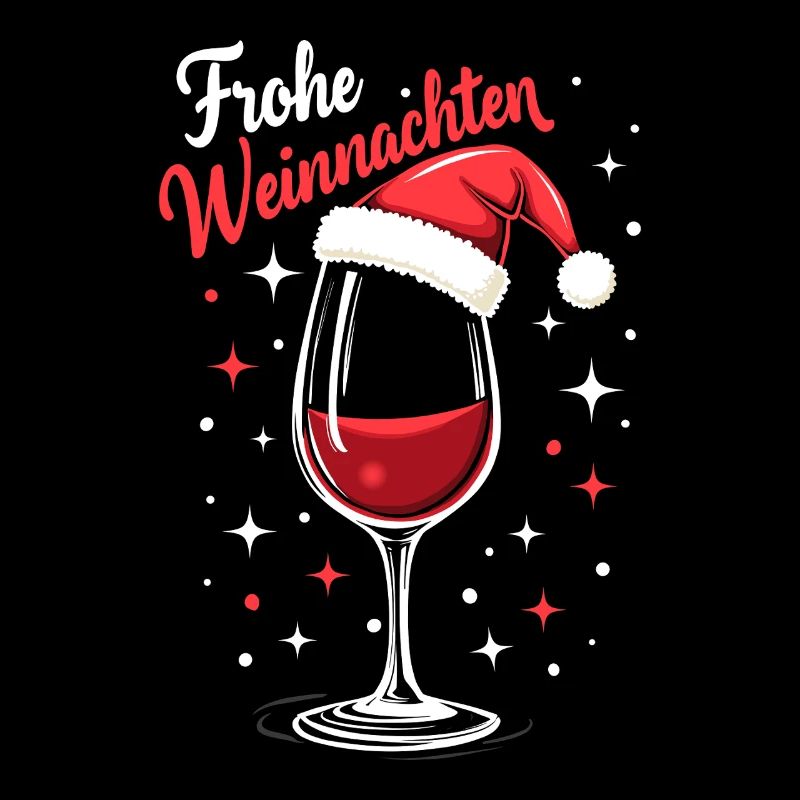 Joyeux Noël Verre à vin Noël