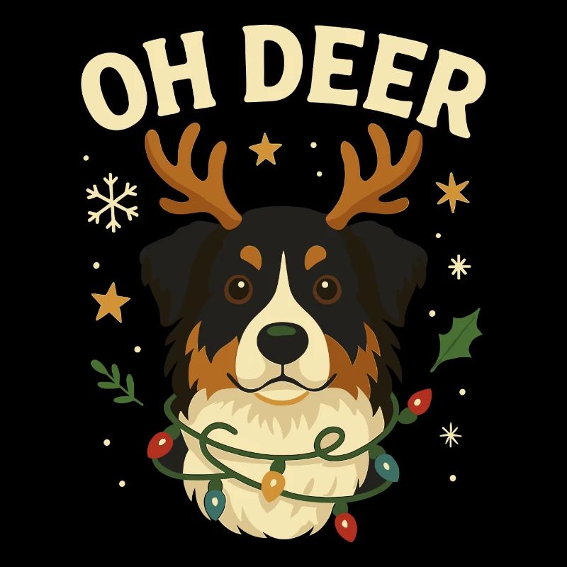 Mignon berger australien Noël Design