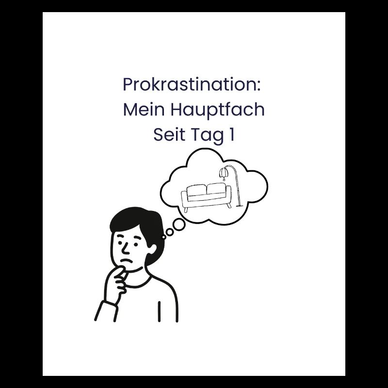 Procrastination : Majeure depuis le jour 1