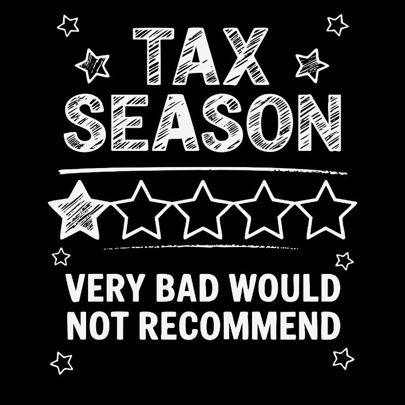 Saison des impôts - Conception de la note 1 étoile