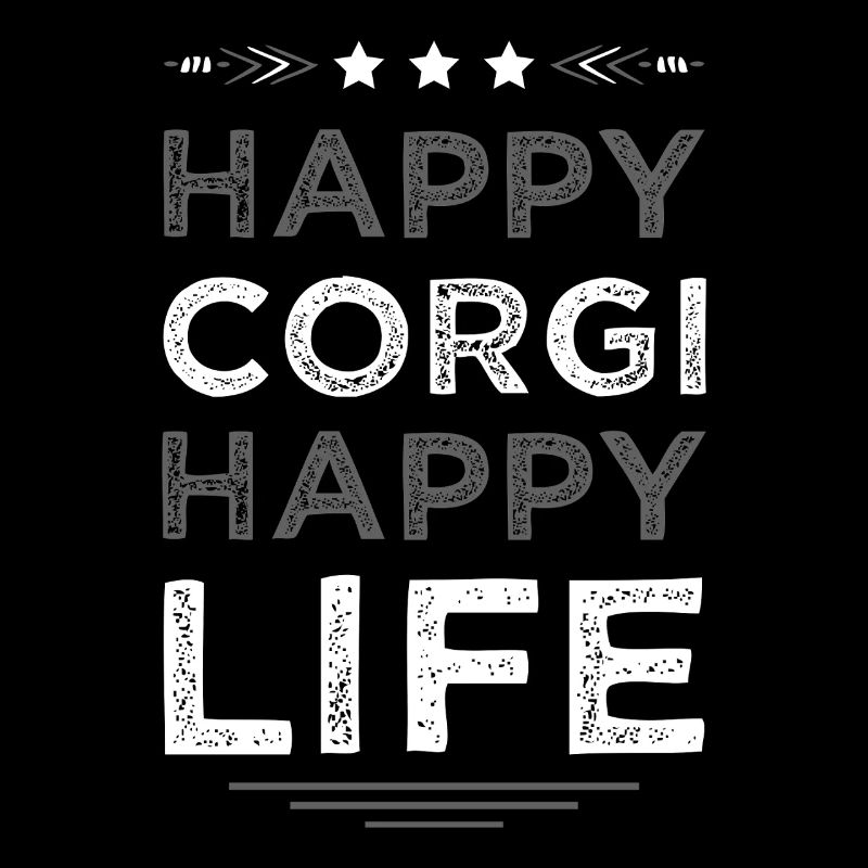 Vie heureuse de corgi