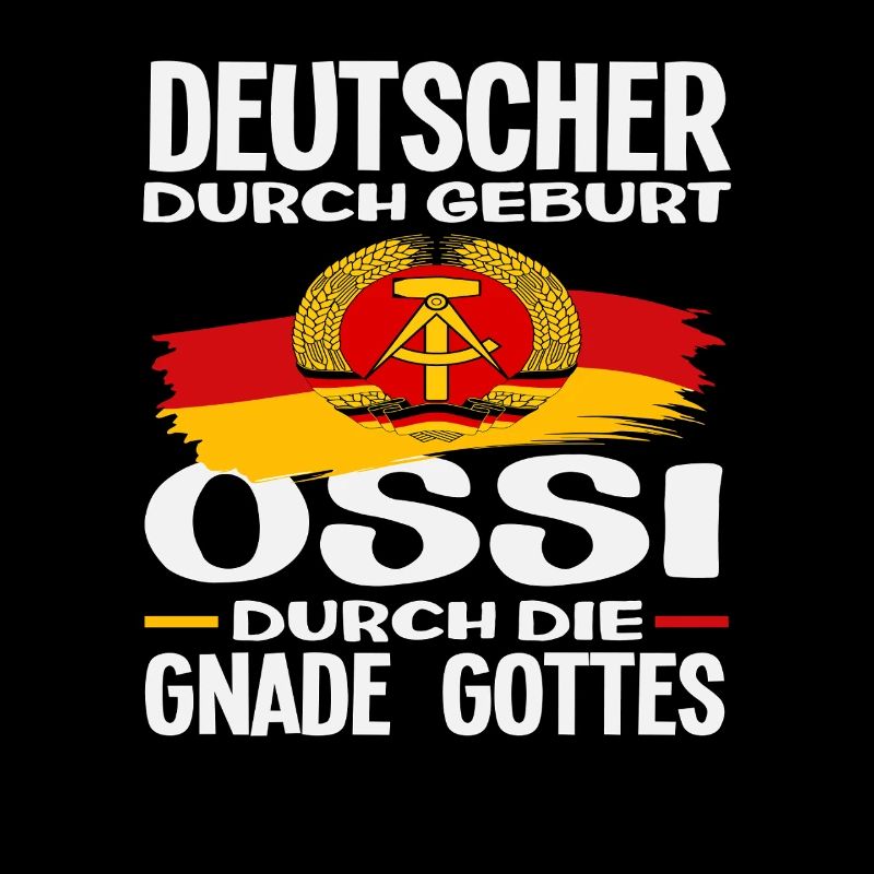 Grâce de Dieu Ossi disant l’orgueil de la RDA