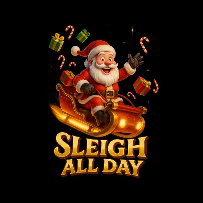 Sleigh All Day Christmas Joy