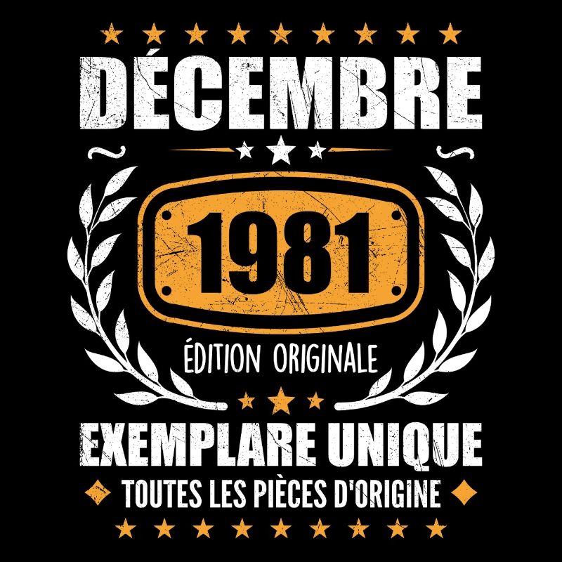 Décembre 1981 Anniversaire - Nées En Décembre 1981
