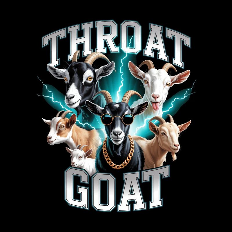 Gorge Chèvre Meme Y2K Bootleg Inportable