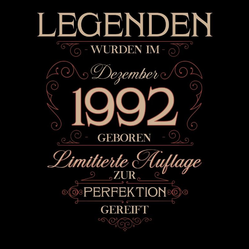 33e anniversaire Légende Décembre 1992