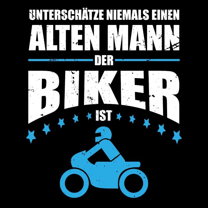 Alter Mann - Biker | Retro Vintage