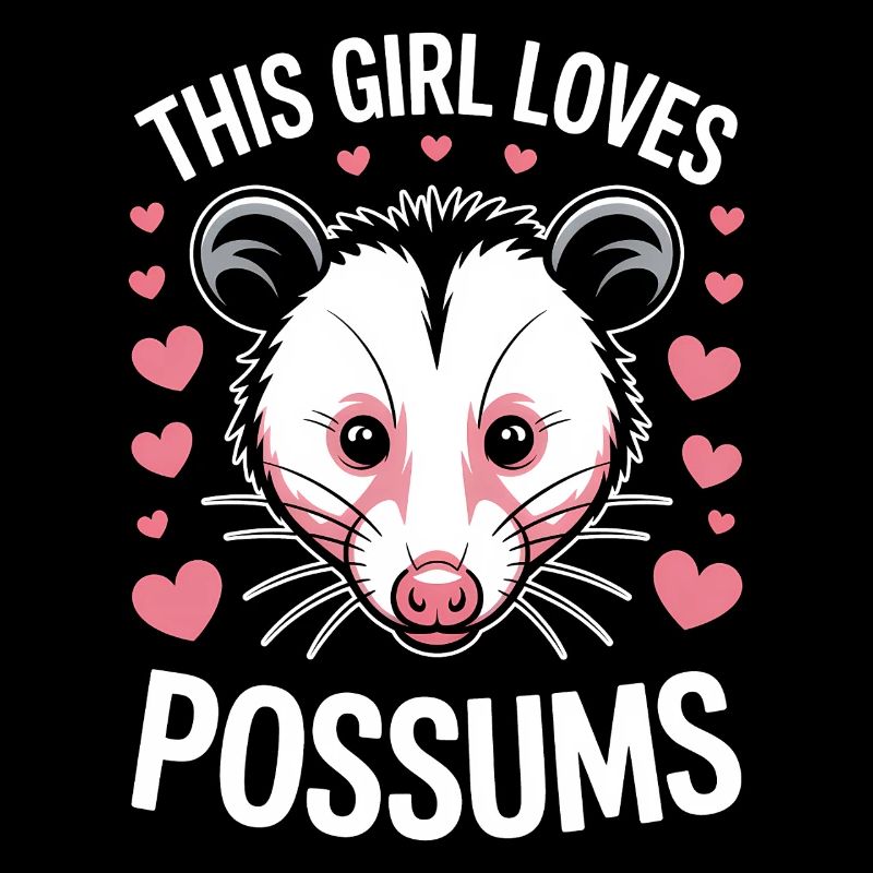 Opossum Spruch Beutelratte Lustig Opossum Geschenk