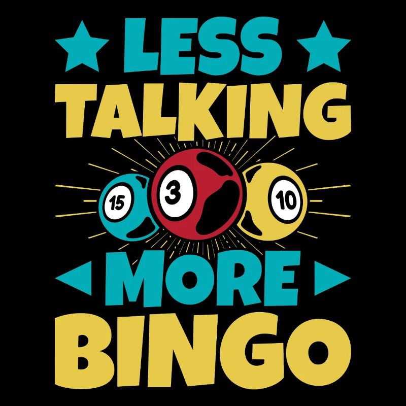 Bingo Game Less Talking More Bingo