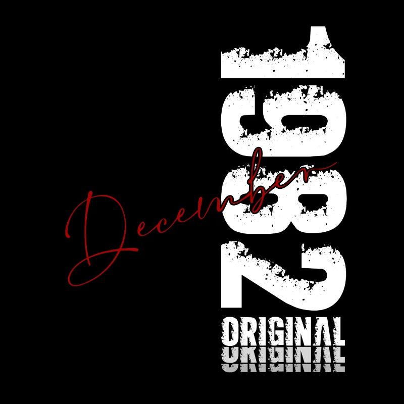 44th Birthday Original December Born 1982