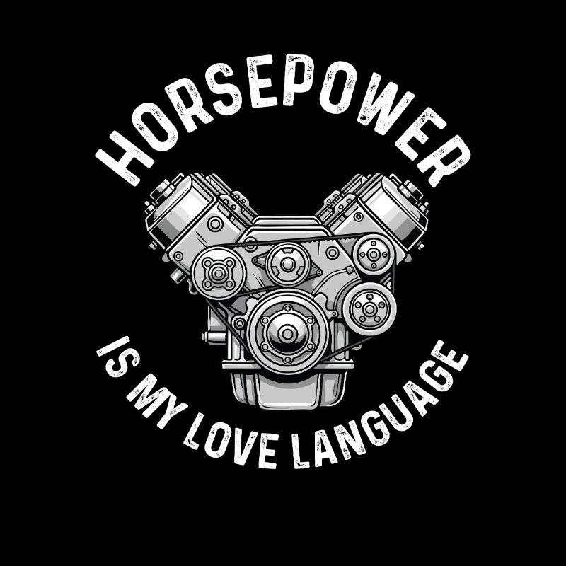 La potenza è il mio linguaggio d'amore nelle auto da corsa
