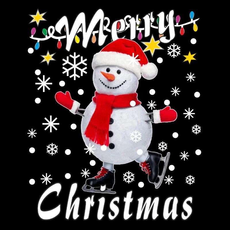 Snowman Merry Christmas