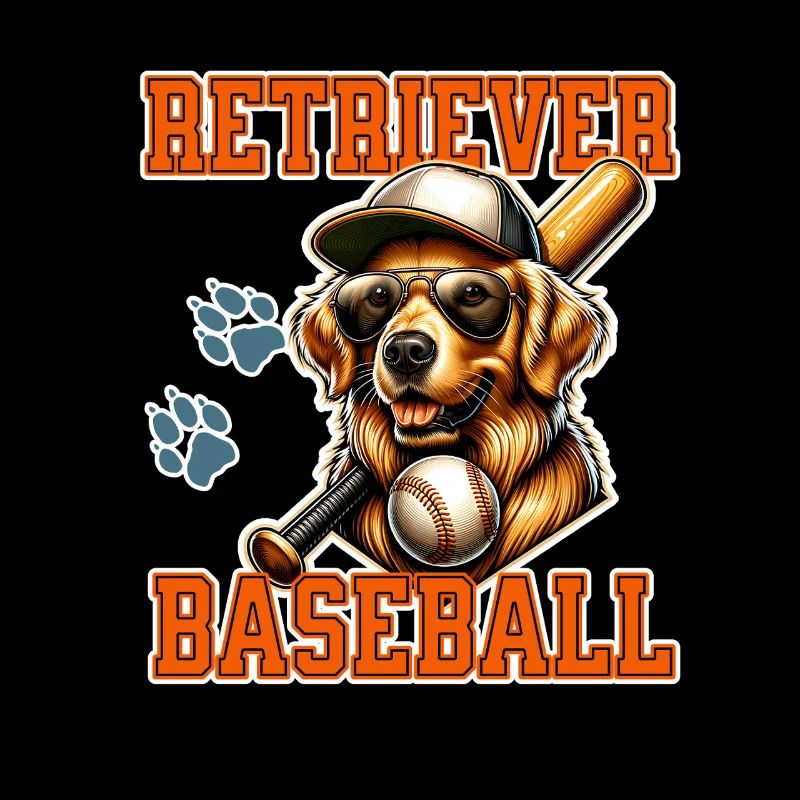 Équipe de baseball Golden Retriever