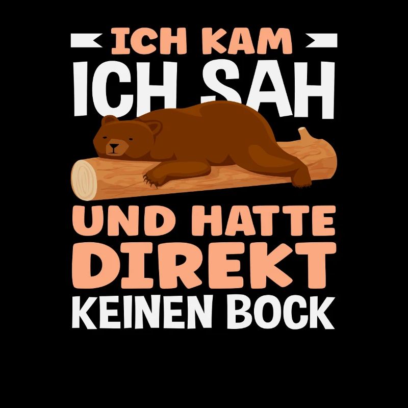 Funny Bear No Motivation Saying