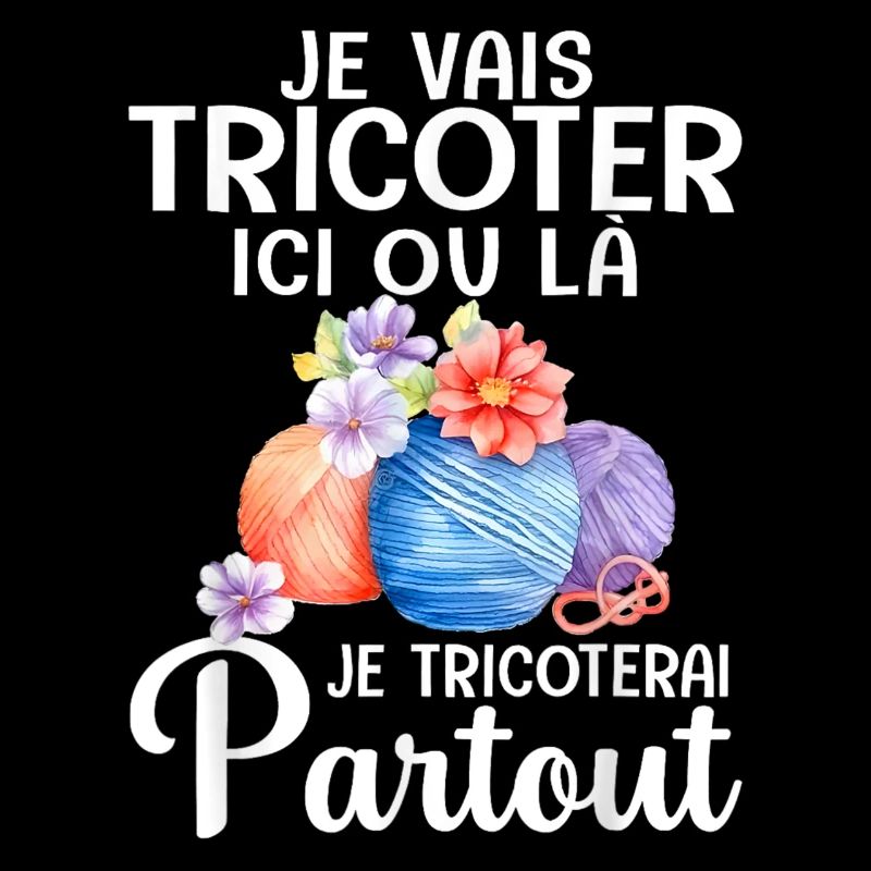 Ich werde hier und da stricken, ich werde überall stricken