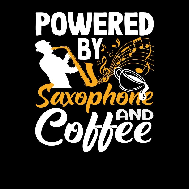 Saxophone Coffee Lover Saxophonist Musical