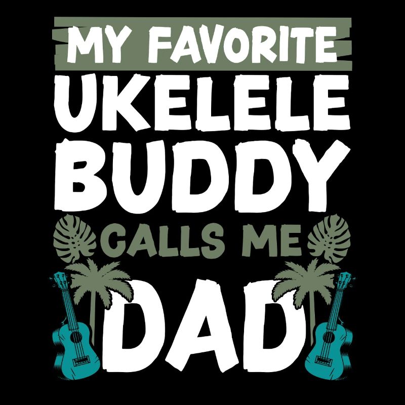 Hawaiian Ukulele Uke Dad Daughter